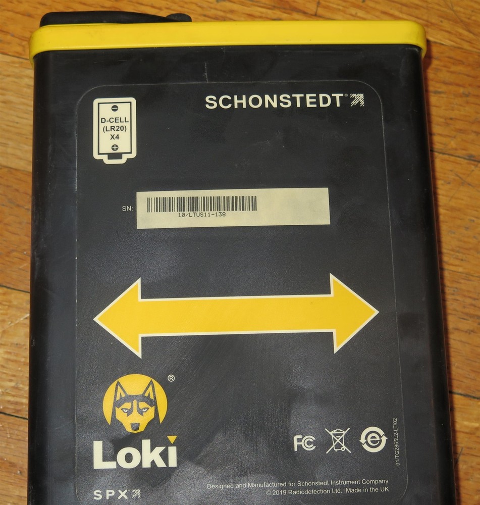 Schonstedt Loki Contractor Pipe & Cable Locator Transmitter ONLY