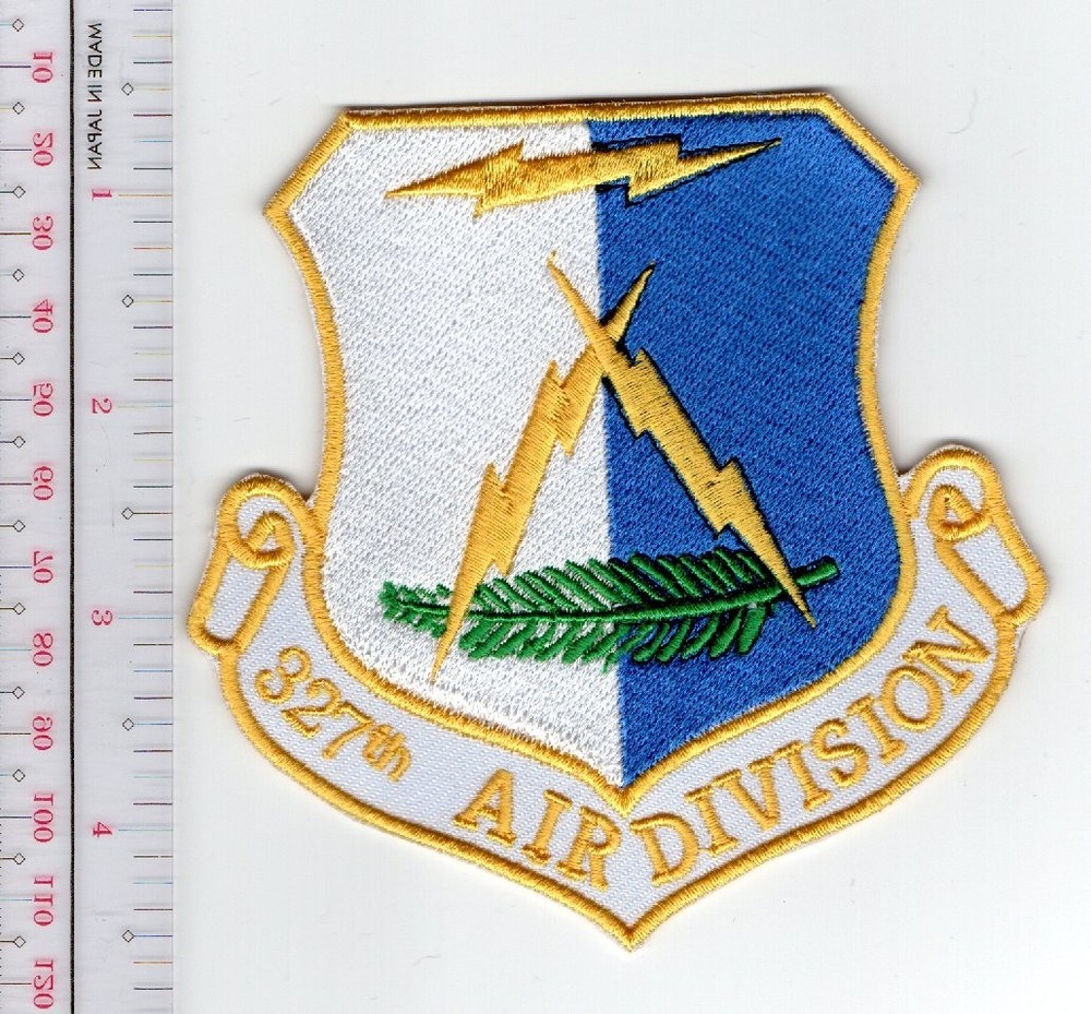 US Air Force USAF 327th Air Division Patch NO TARIFF