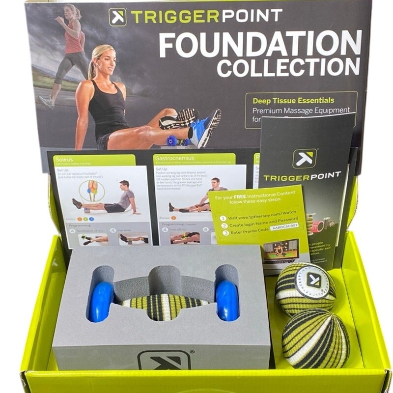TriggerPoint Foundation Collection Deep Tissue Essentials Massage Leg Hip Glutes