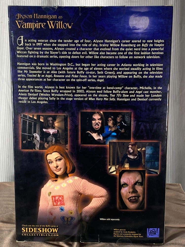 Sideshow Vampire Willow 1/6 figure / Alyson Hannigon