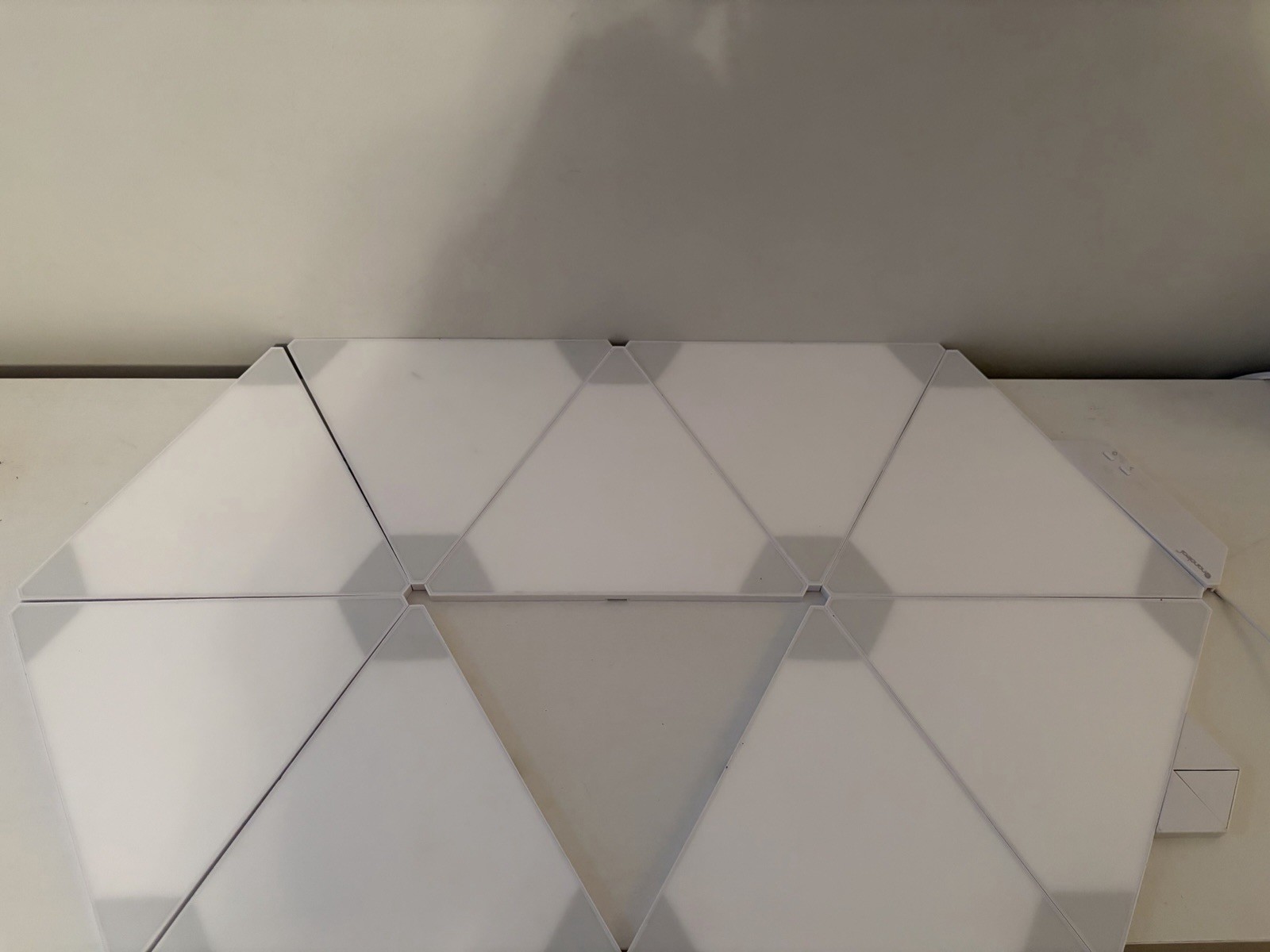 9 Nano Leaf Triangle LED Color Changing Light Panels