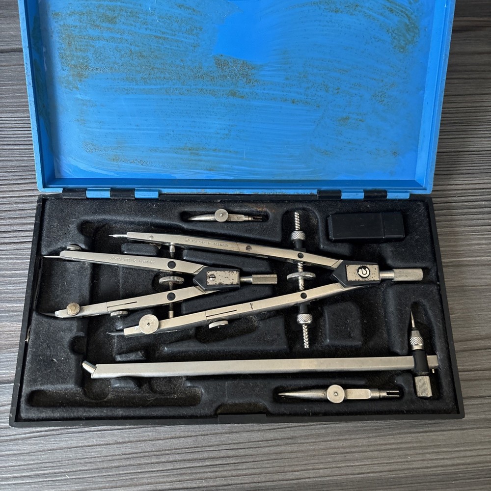 Vintage Staedtler MARS Drawing Drafting  Compass Set