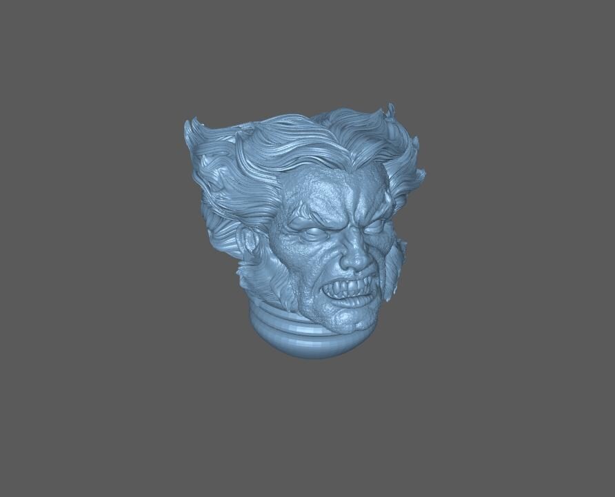 Wolverine Head (10x) compatible with space Primary marines