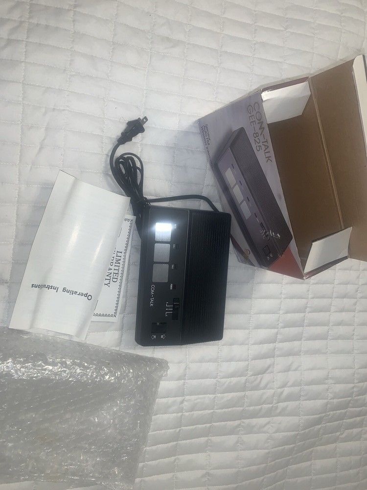 Vtg COM-TALK FM WIreless Intercom Model: GEE-825 - Old Stock Openbox