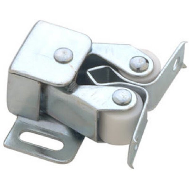(5 Pack) Double Roller Catch with Spear Uni-Chrome