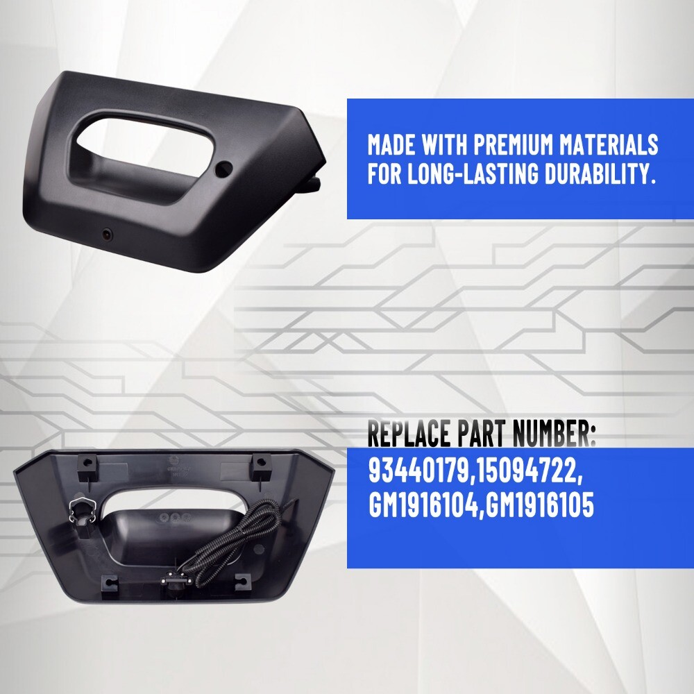 For Chevy Avalanche Cadillac Escalade EXT 2002-06 Tailgate Handle Backup Camera