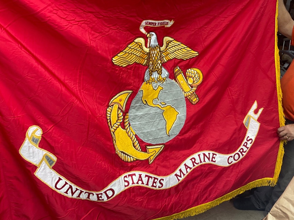 Flag, Organizational, USMC, Scroll 8345-01-268-8226