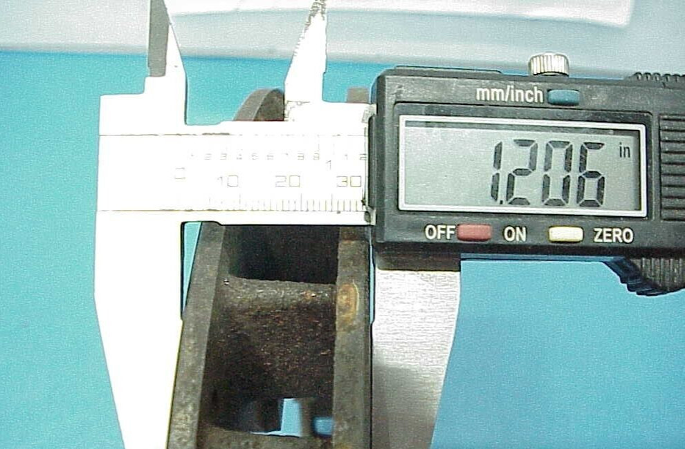 1 Winters Vented Brake Rotor with 8 Hole Bolt Pattern QQ