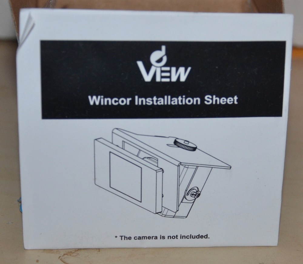 WINCOR VIEW ATM CAMERA BRACKET ADAPTER ATM-WINACC new