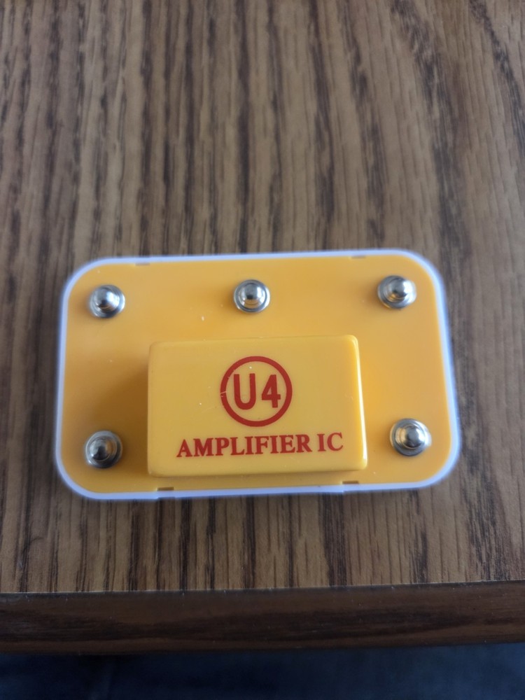 Elenco SNAP CIRCUITS Amplifier IC Unit (U4), Part # 6SCU4