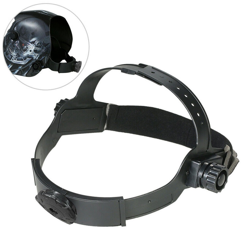 Auto-Darkening Headband Headgear Adjustable Design Black Helmets Accessory