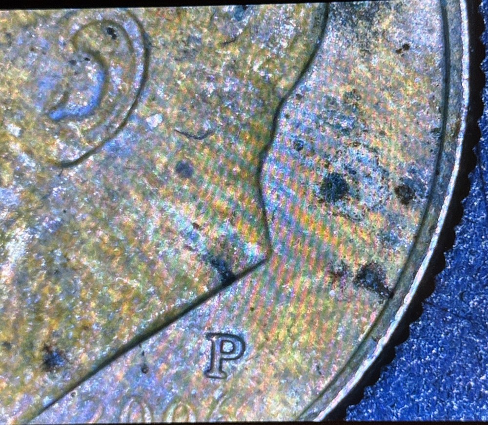 2006 P Dime lamination error