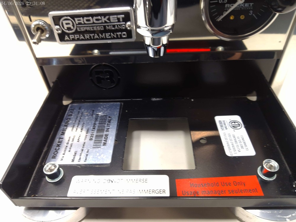 Rocket Espresso Appartamento Espresso Machine (White) - USED