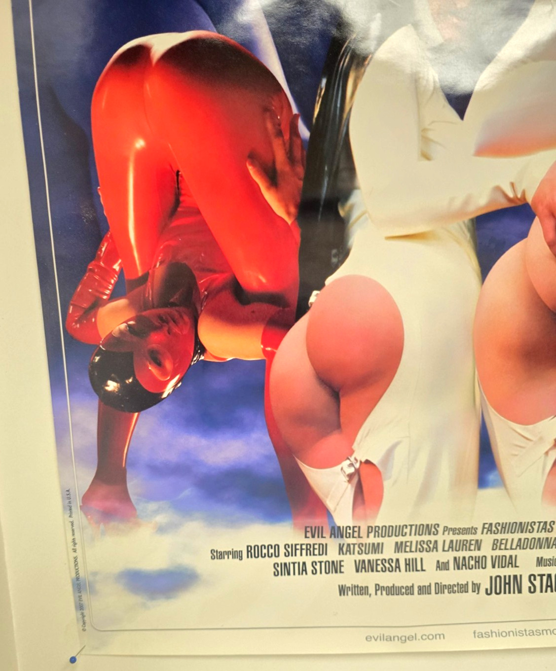 2007 FASHIONISTAS SAFADO "BERLIN" Promo Movie Poster (19"x27") by Evil Angel