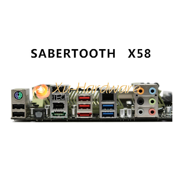 NEW IO I/O SHIELD back plate BLENDE BRACKET for ASUS SABERTOOTH X58