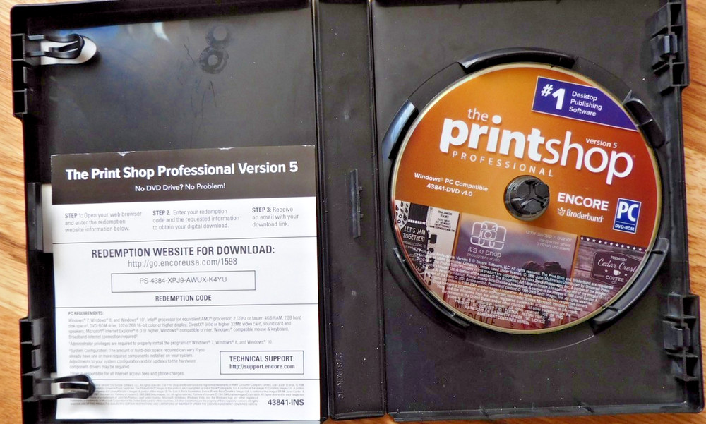 THE PRINTSHIP VERSION 5. USED