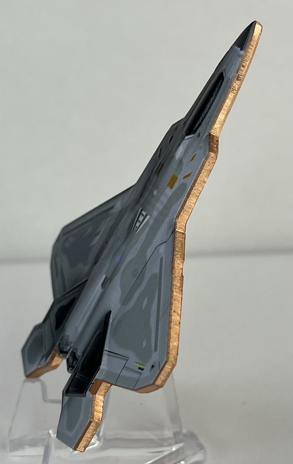 2025 F-22 Raptor Shaped 1 Oz Copper Round Bullion