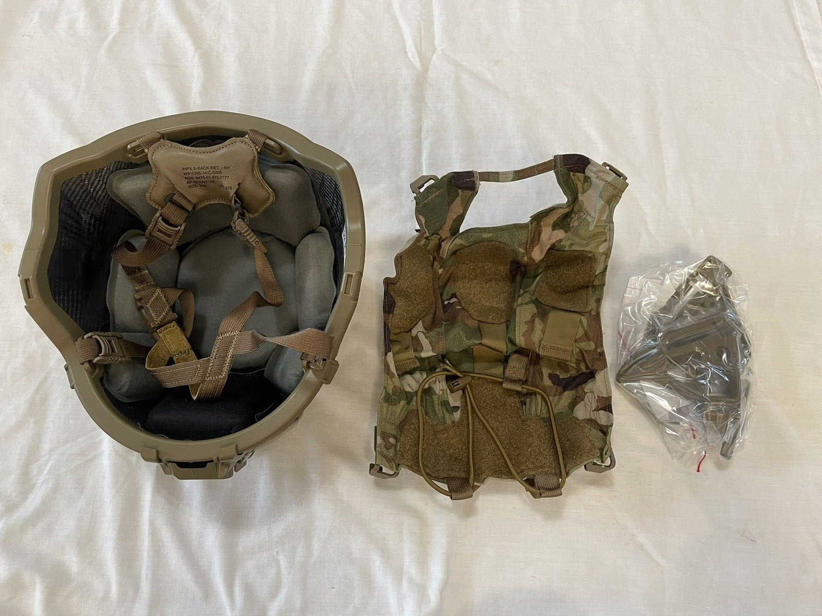 NEW CERADYNE IHPS Ballistic Protection Sys HelmetComplete AVON USMC Made IN USA.