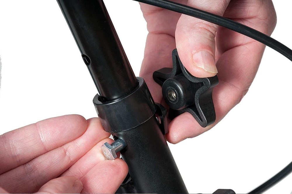 2 Replacement Star Knobs Screws for Rollator Walker Arm Height Adjustment HL420