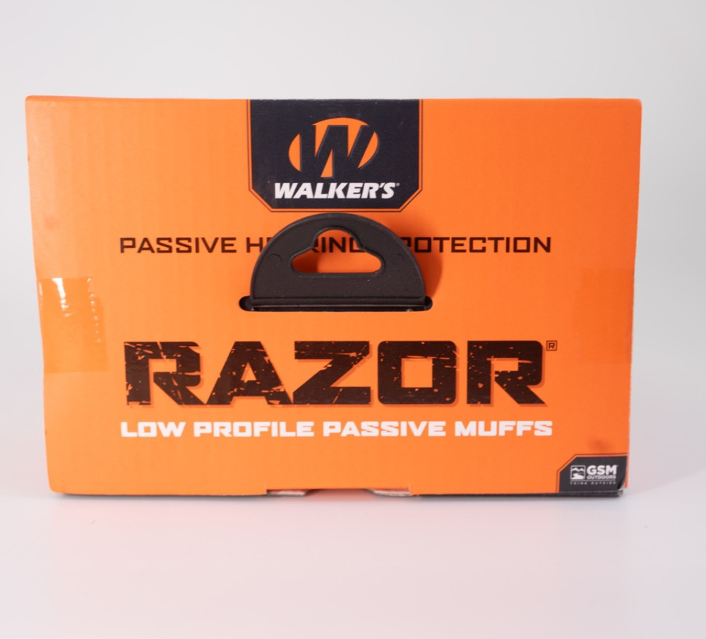 Walker’s Game Ear Pro Low Muff Hearing Protector - Black - GWPFPM1