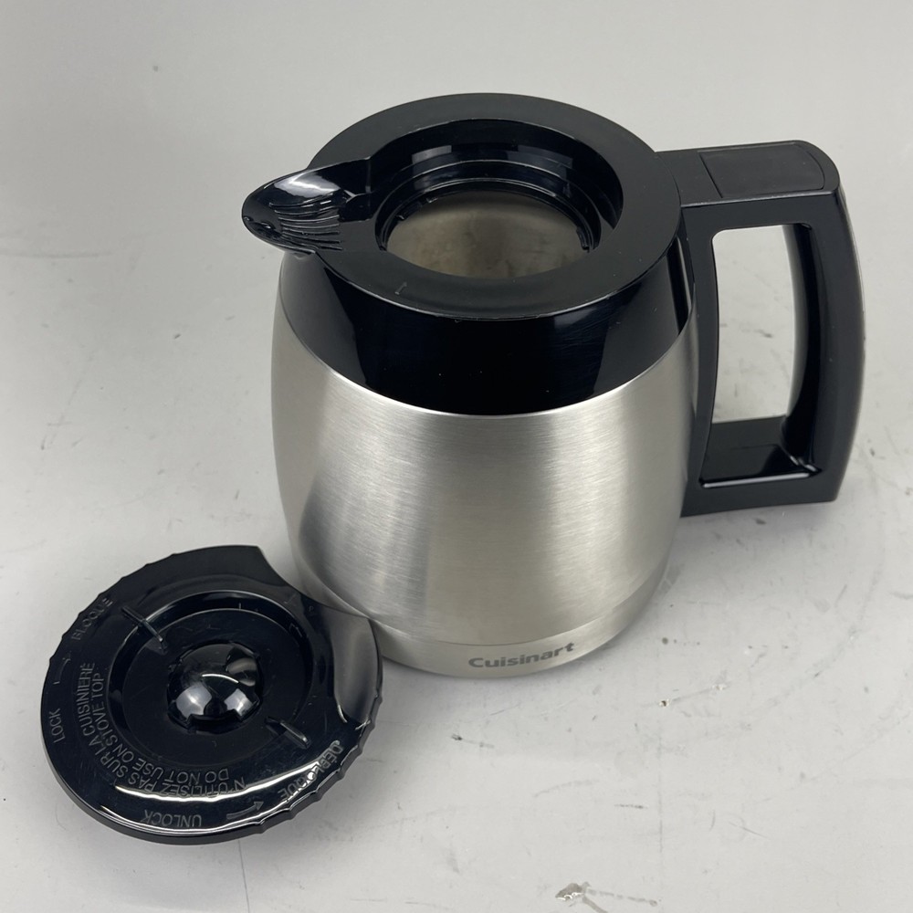 Cuisinart Coffee Maker Grinder Automatic Grind & Brew Stainless Steel Black