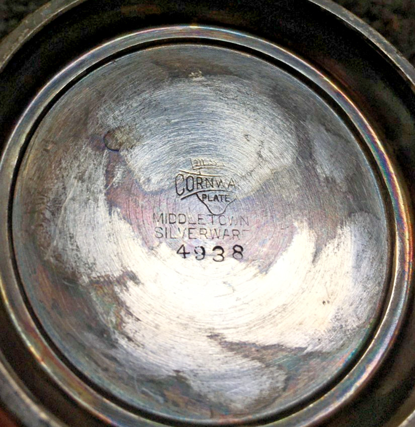 CORNWALL PLATE MIDDLETOWN Silverware, SILVER Plate SUGAR/CREAMER, VINTAGE