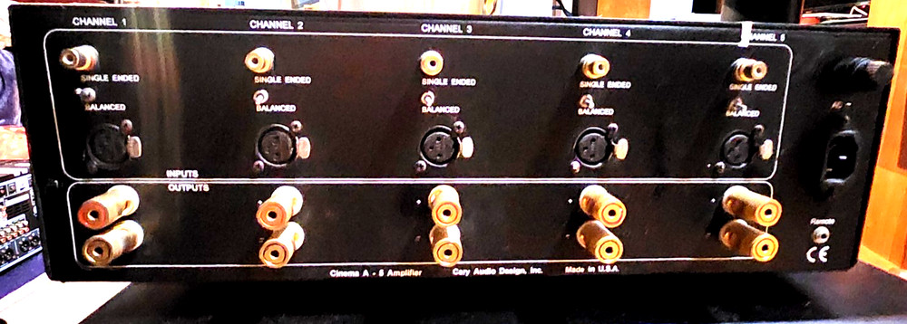Cary Audio Cinema 5 Amplifier. USED