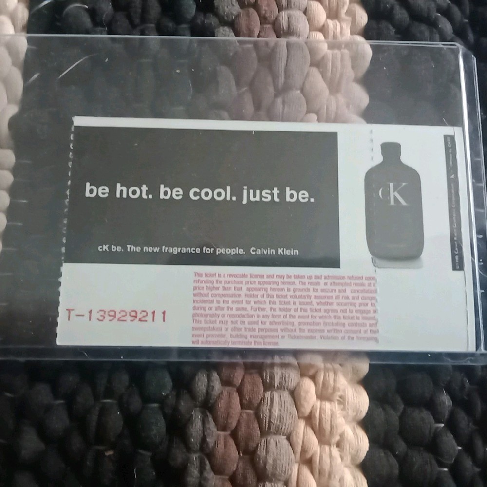 Kiss 👄 Ticket Stub History 🎸 Reunion Tour 10-29-96, Irvine CA, Meadows Amphit.