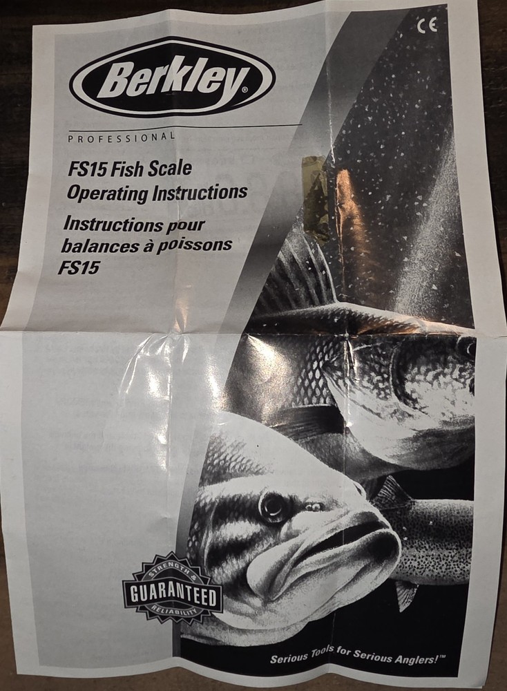 Berkley Portable Digital Fish Scale 15 lb Scale