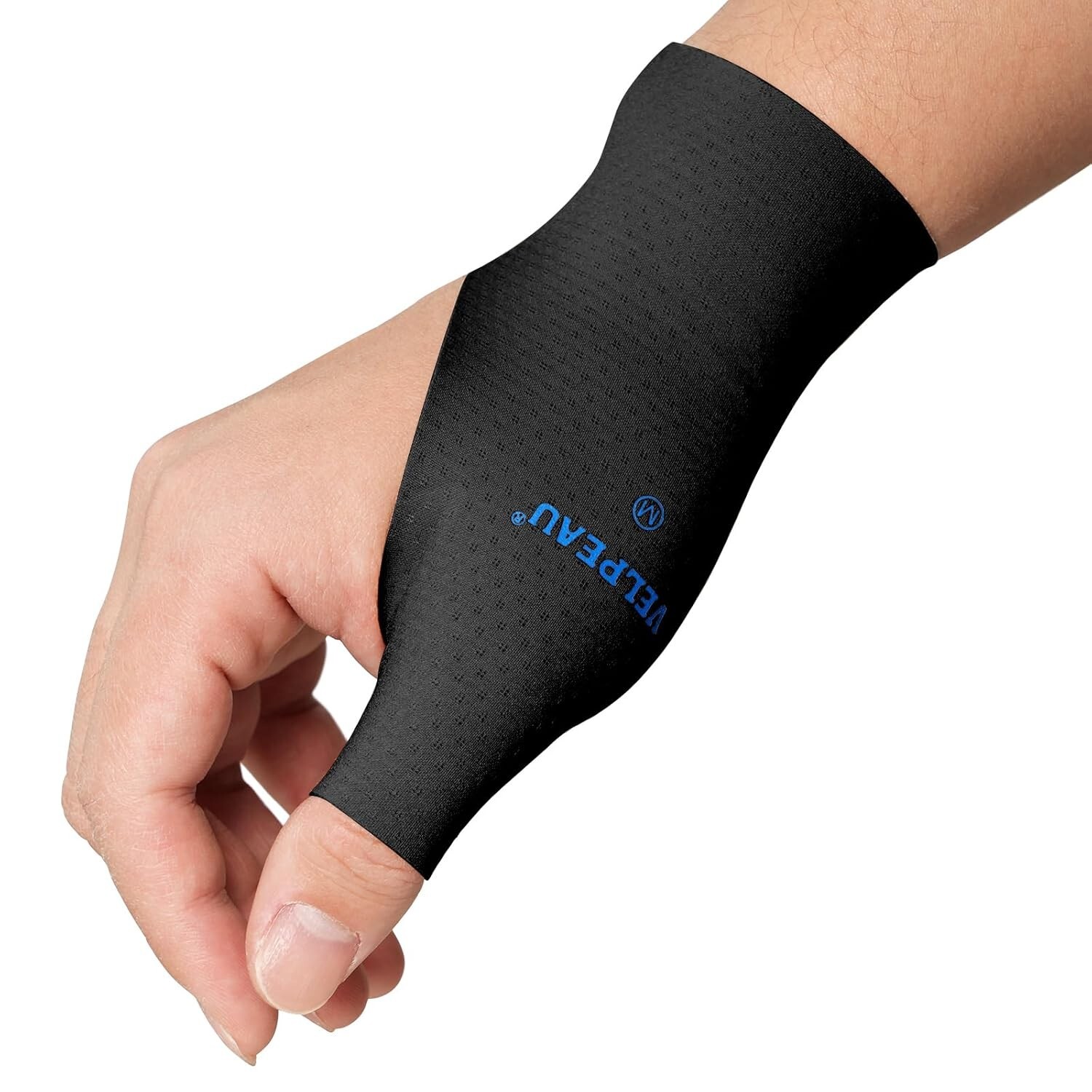 2PCS VELPEAU Thumb and Wrist Compression Sleeve for Tendonitis for Pain Relief