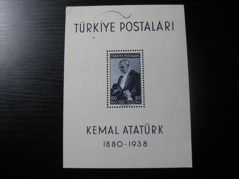 TURKEY Sc. #841 scarce mint stamp sheet!