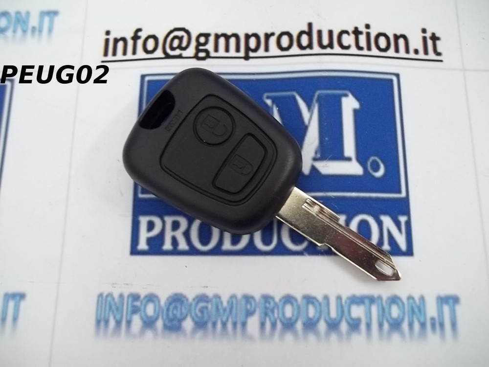Key Shell For Peugeot 206 Remote Control Without Logo Without Electronics