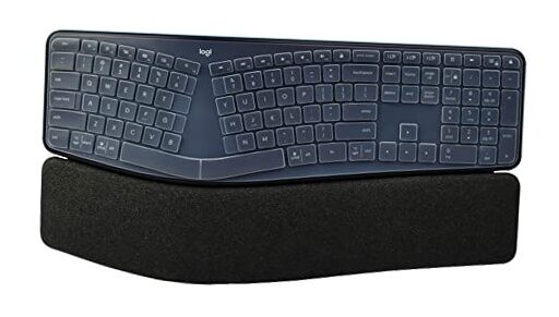 Ultra Thin Desktop PC Compatible with Logitech Ergo K860 Transparent, for K860