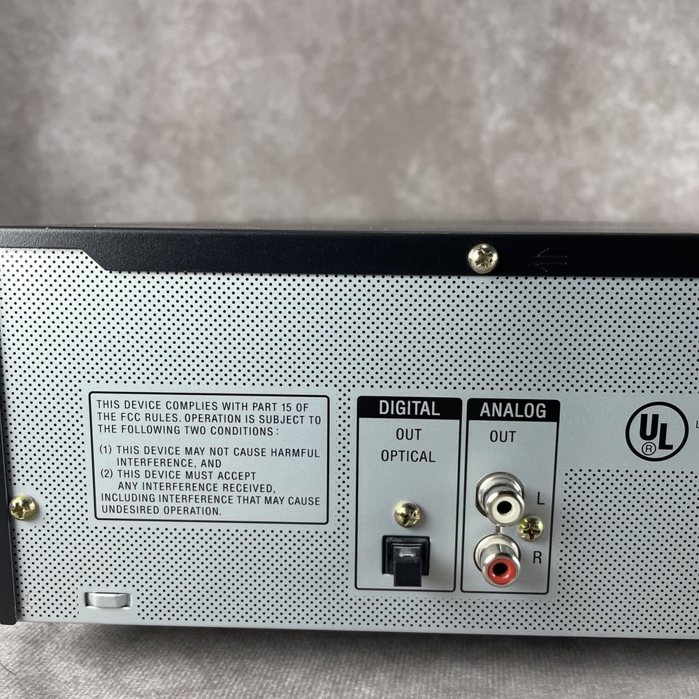 Sony CDP-CE275 Black 5 CD Changer Compact Disc Player Tested Works