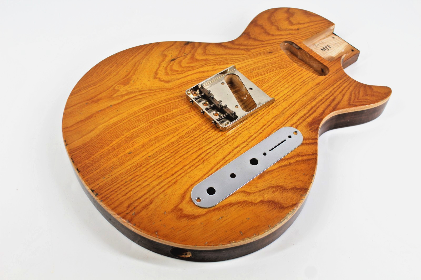 MJT OfficialCustom Vintage Aged Nitro Guitar Body Mark Jenny Swamp Ash Burst VTP