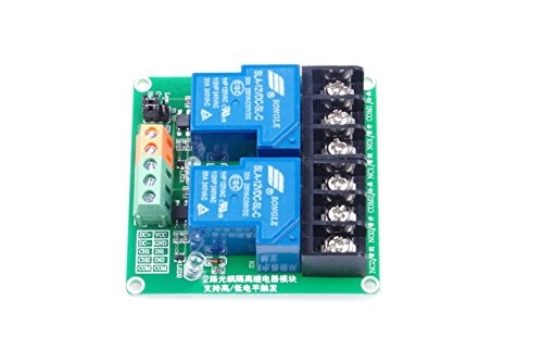DC 12V 30A 2-Channel Relay Module High Or Low Level Triggering with