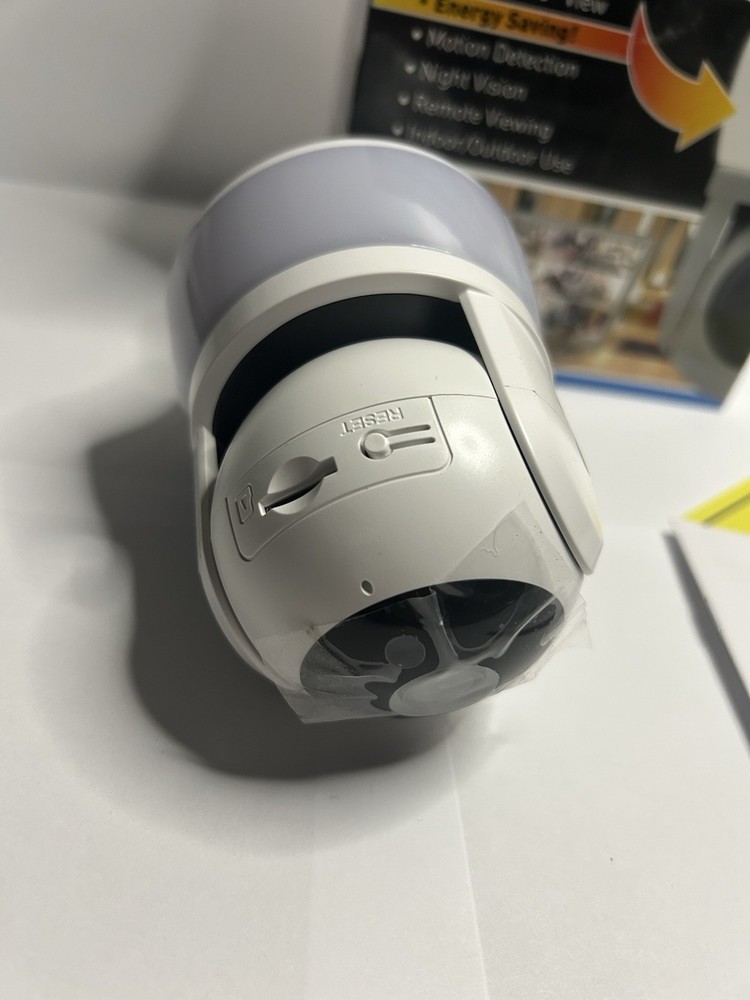 Sight Bulb WiFi Smart Camera & Light Pro, Equivalent LED Light Open Box
