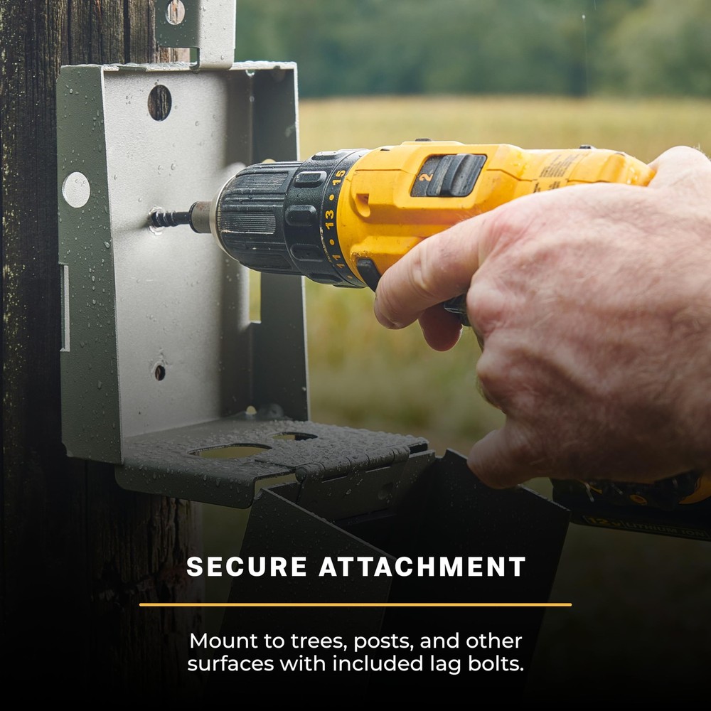 Moultrie Security Box for Edge, Edge Pro Cellular Box, Silver