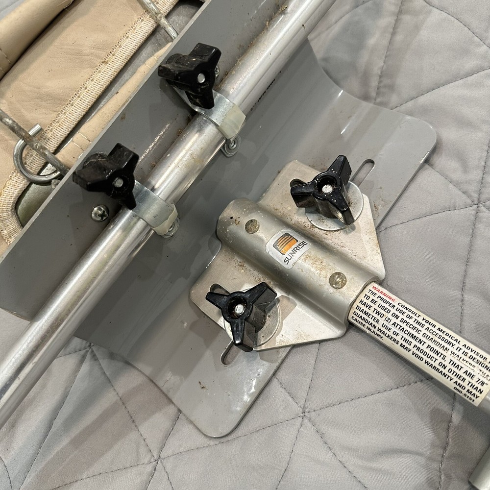 GUARDIAN 7702 Walker Platform Attachment with Handle 7702