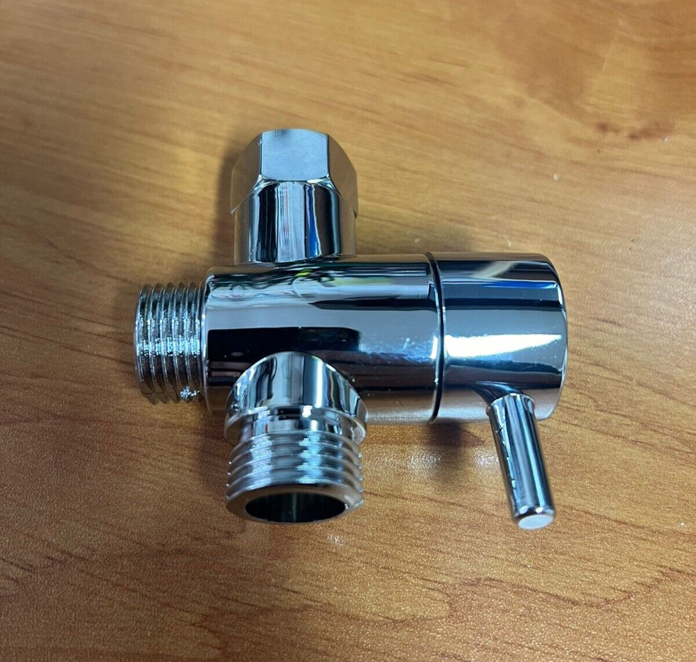 Chrome Shower Arm Diverter