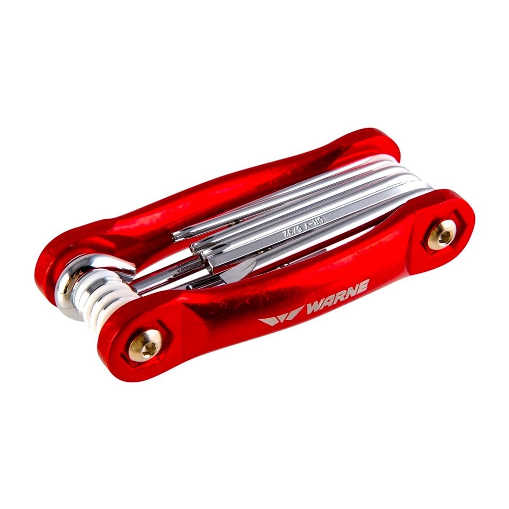 Warne Mfg Folding Gun Range Multi Tool - 12 Driver Bits
