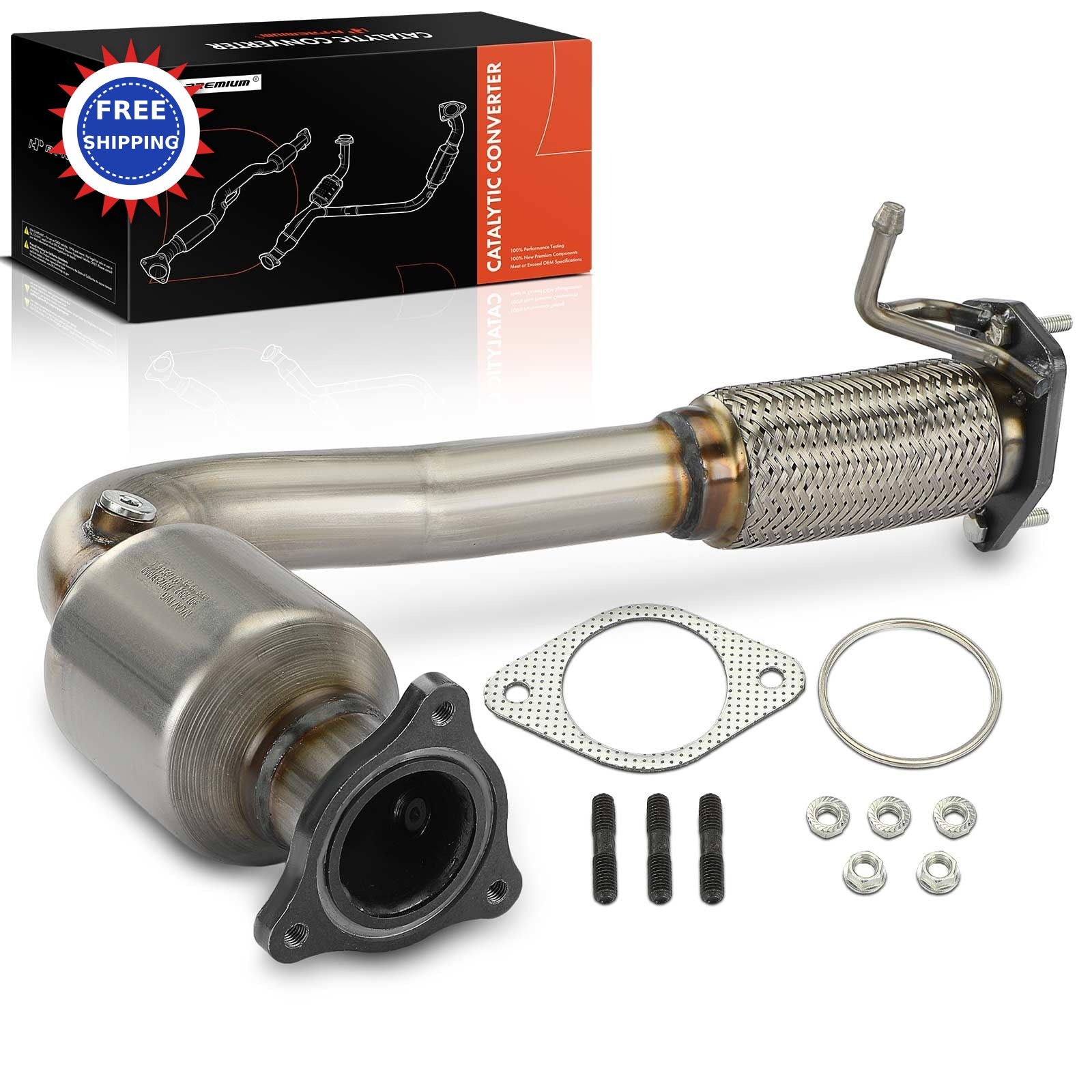 Catalytic Converter Front Direct Fit Chevy Equinox Terrain 2010-2017 2.4L Models