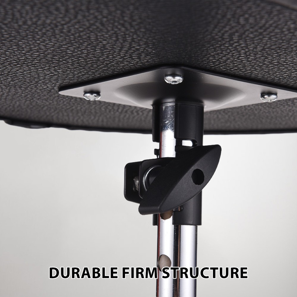 Drum Throne Seat Universal Padded Drum Height Rotatable Adjustable Padded IJKV