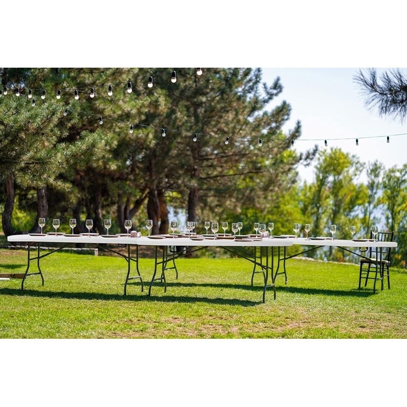 Folding Table Portable Heavy Duty Indoor Outdoor Multi-Use Event Table