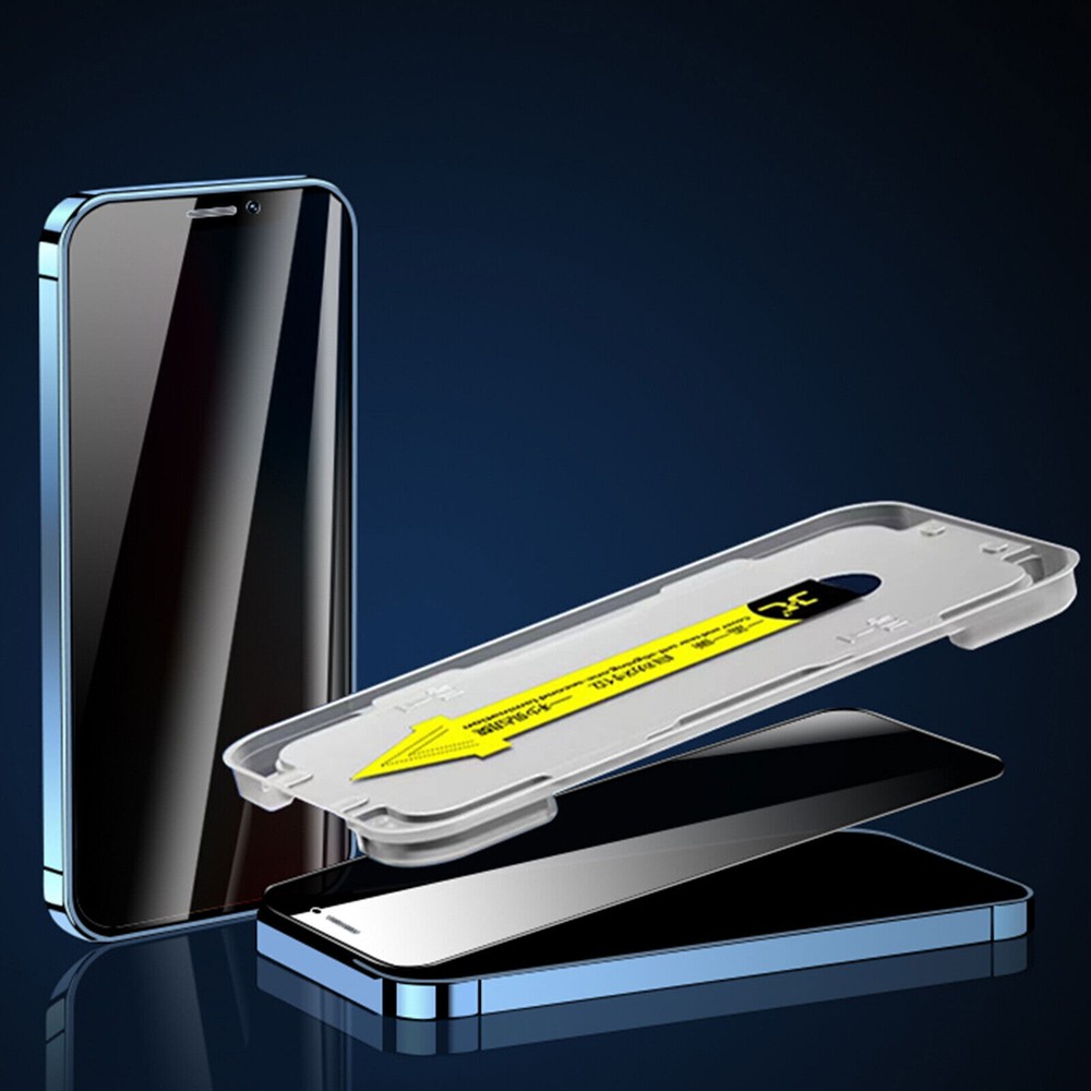 2/4 Pack For iPhone 15/16 Pro Max Privacy/HD Screen Protector+Auto Alignment Kit