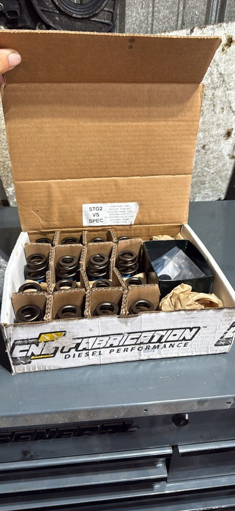 Cnc Fabrication Stage 2 Valve Spring Kit  7.3 Powerstroke