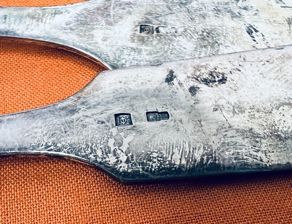 Russian Soviet Silver Spoon Set