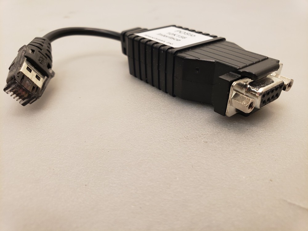 POSio 10K156 RS-232 Virtual Display Adapter Cable Dongle Interface POS Data