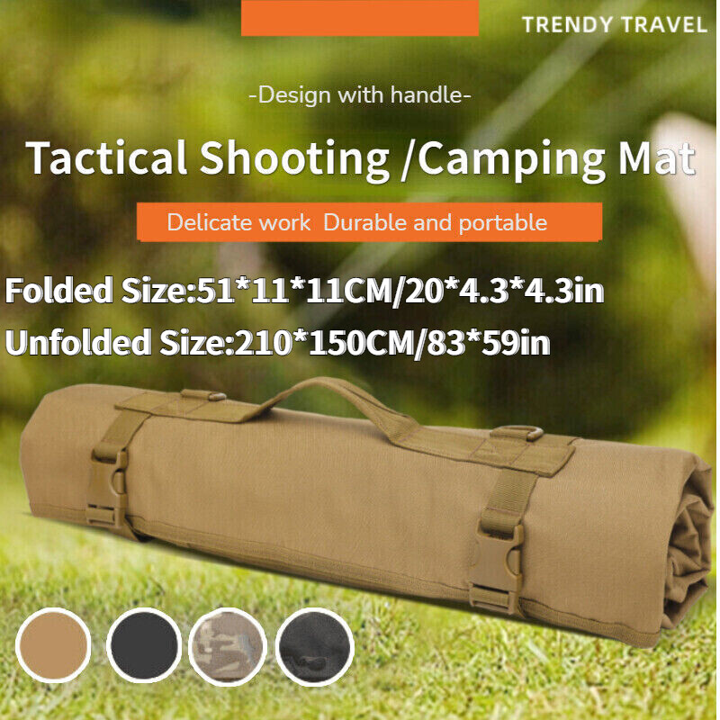 Large Tactical Outdoor Shooting Mat Portable Foldable Camping Mat moisture-proof