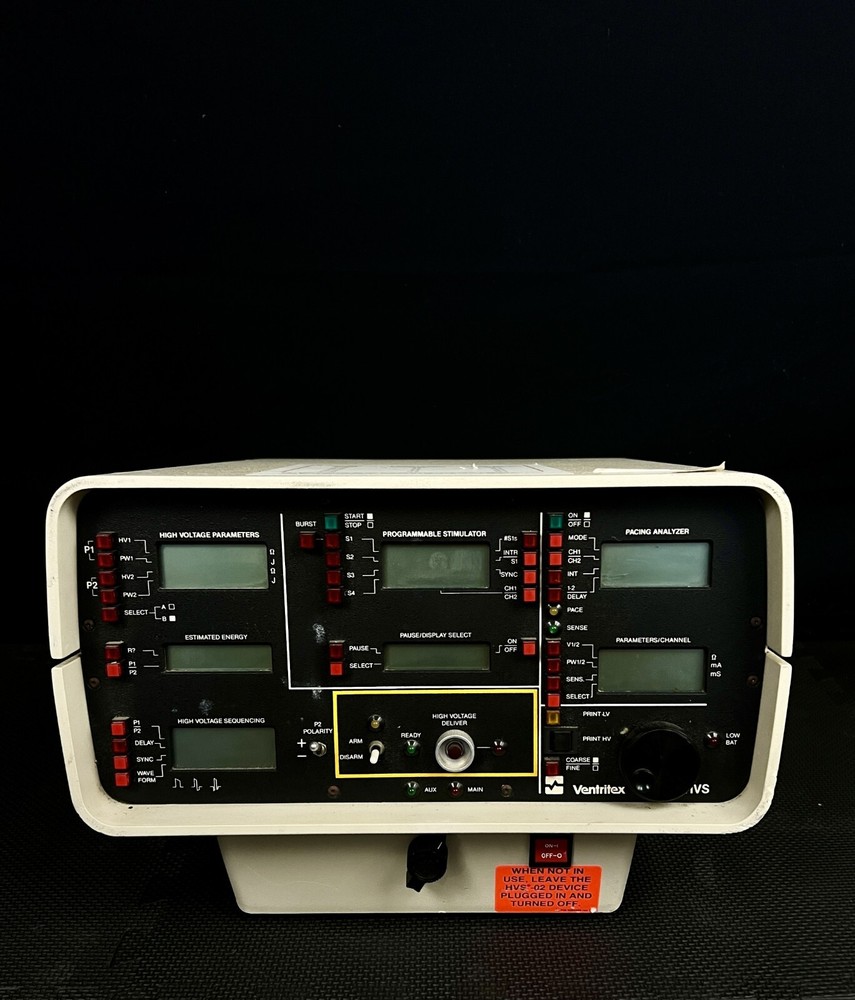 Ventrictex HV-0200 High Voltage Stimulator & Analyzer